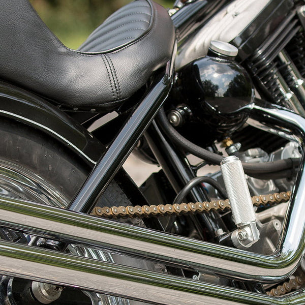 TC Bros 5 inch Round Pill Style Chopper Oil Tank Universal Fit