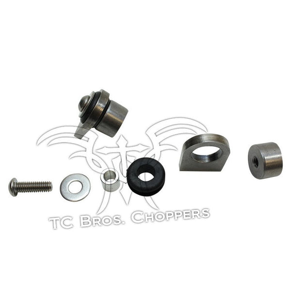 TC Bros Heavy Duty Oil Tank Mounting Kit For 1982-2003 Sportster Hardtail