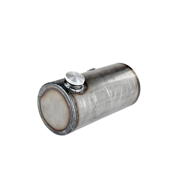 TC Bros 5 inch Round Chopper Oil Tank Flat Ends Universal Fit