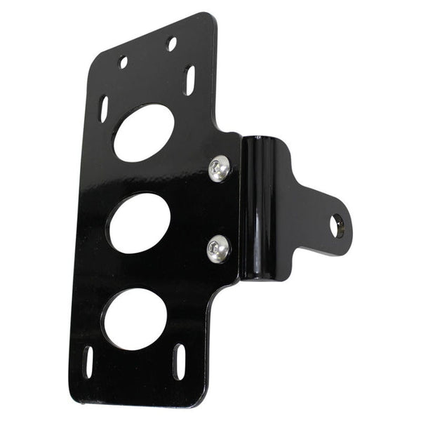 TC Bros Side Mount License Plate Bracket (with no light) 1/2" Shock Mount