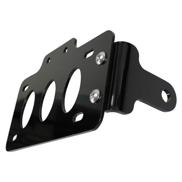 TC Bros Side Mount License Plate Bracket (with no light) 1/2" Shock Mount