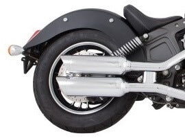 TAB Performance Indian Scout Chrome 4" Short Slip-on | Up to 2024