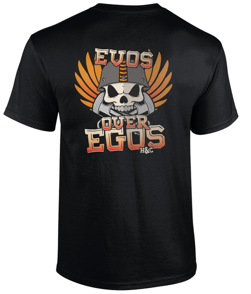 H&C Custom Evos over Egos t-shirt