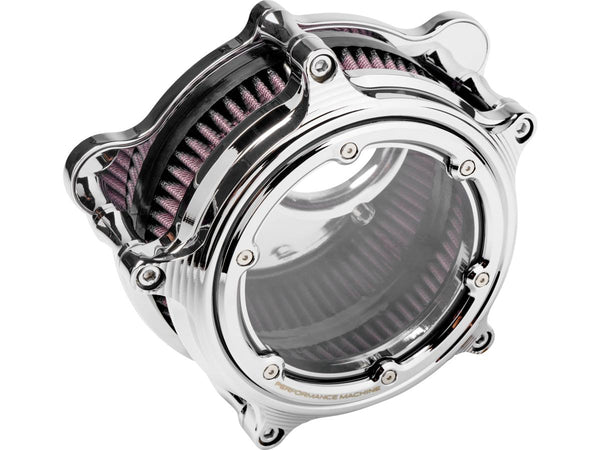 Performance Machine Vision Air Cleaner Chrome for '91-'20 Sportster (except '08-'10 XR1200, '10-'13 XR1200X)