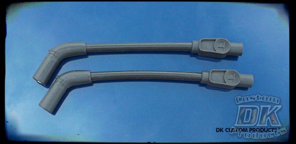 DK Custom 409 Pro Race Spark Plug Wires (Black) - Ready to Install - '07 and up Sportster