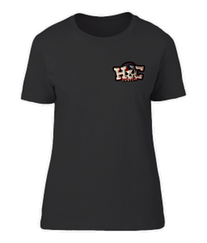 H&C Custom Ladies Evos over Egos t-shirt (black)