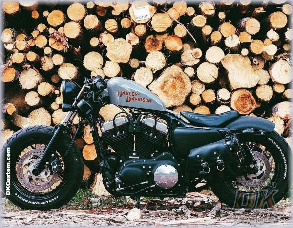 DK Custom Sportster Speedometer Relocation Kit