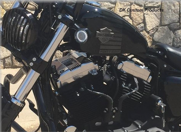 DK Custom Ignition Relocation Sportster Nightster 48 Iron