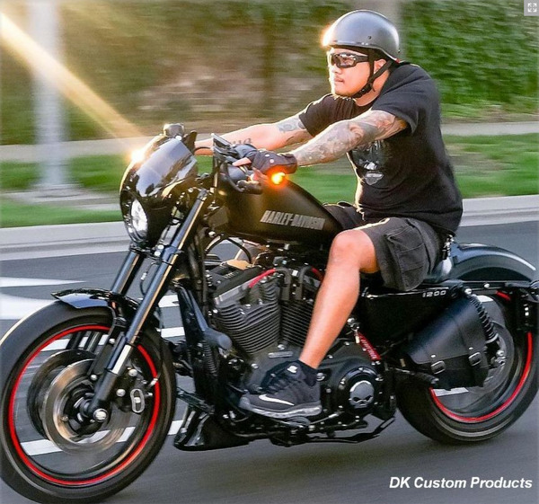 DK Custom Ignition Relocation Sportster Nightster 48 Iron