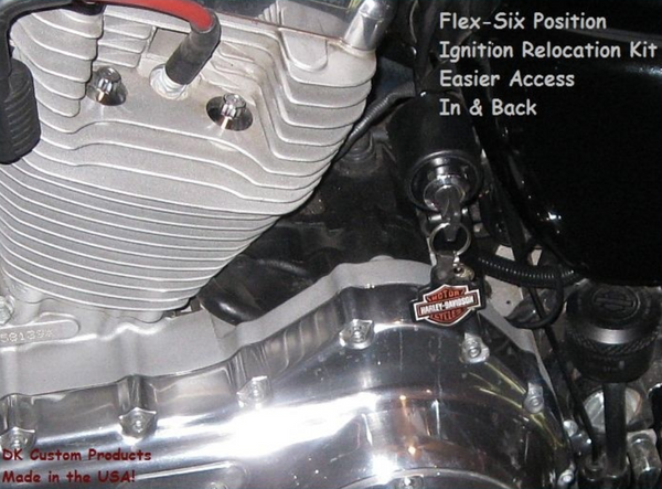 DK Custom Ignition Relocation Sportster Nightster 48 Iron