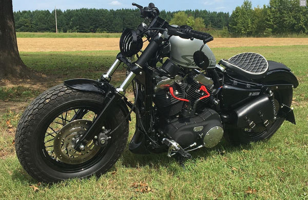 DK Custom Ignition Relocation Sportster Nightster 48 Iron