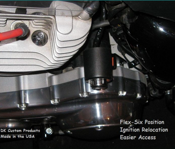 DK Custom Ignition Relocation Sportster Nightster 48 Iron