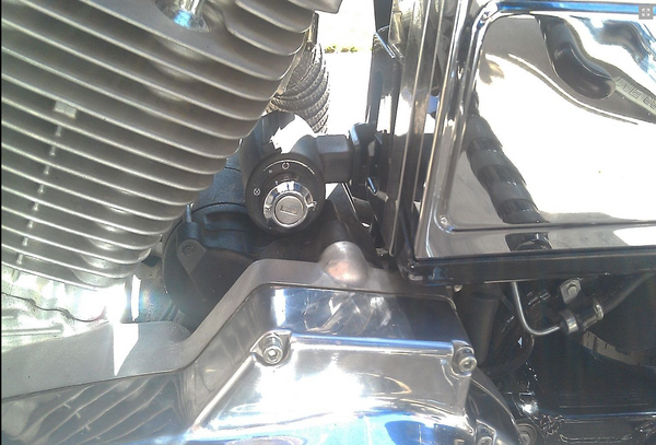 DK Custom Ignition Relocation Sportster Nightster 48 Iron