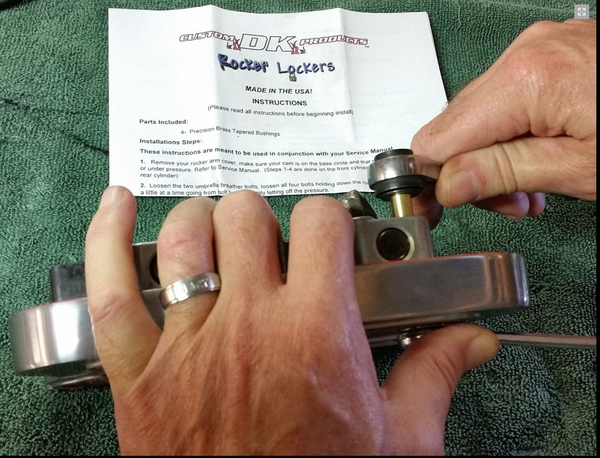 Sportster Rocker Lockers Reduce Top End Ticking Noise - '86-'06