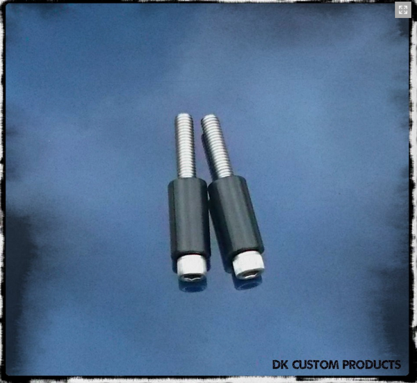 DK Custom Left Side Passenger Comfort Peg Extensions 1.5" 2014 Sportster