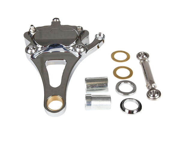 Springer Front End Brake Caliper Kit Chrome/Black