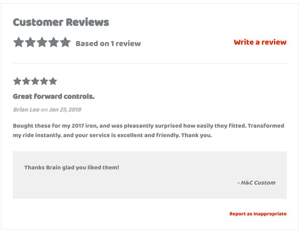 LEAVE US A REVIEW!
