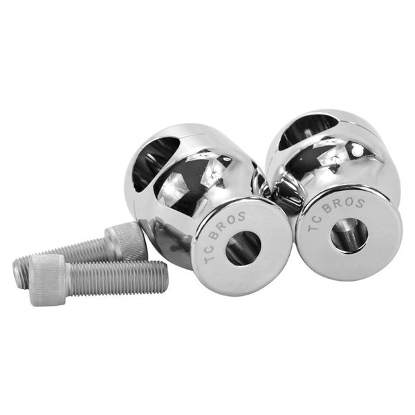 TC Bros. 2" Springer Risers for 1" Diameter Handlebars - Chrome