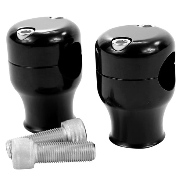 TC Bros. 2" Springer Risers for 1" Diameter Handlebars - Black