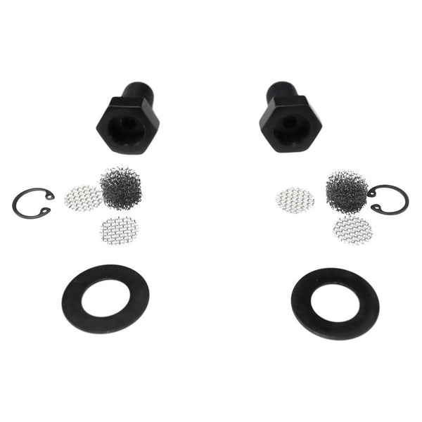 TC Bros Breather Bolts For 1991-2022 Sportster & EVO Big Twin (Black)