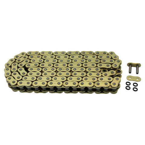 TC Bros 530 Gold Heavy Duty X-Ring Motorcycle Chain 120 Links