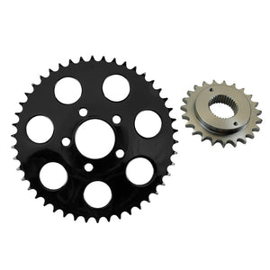 TC Bros Belt to Chain Conversion kit fits 2000 - 2003 XL Sportster Models (Black Sprocket)