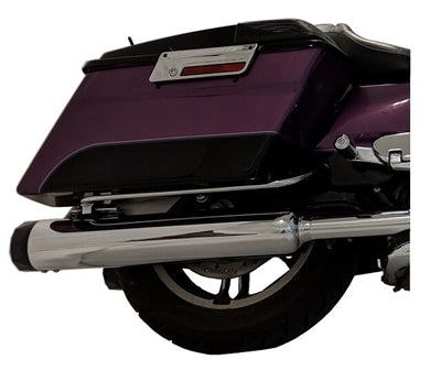 TAB Performance 4.5-inch chrome B.A.M. Stick mufflers - product view 1