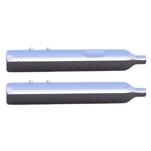 TAB Performance 4.5-inch chrome B.A.M. Stick mufflers - product view 2