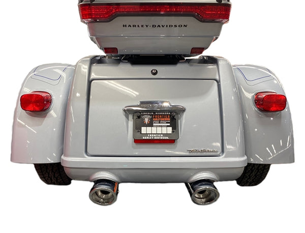 TAB Performance 4.5-inch chrome B.A.M. Stick mufflers - product view 7