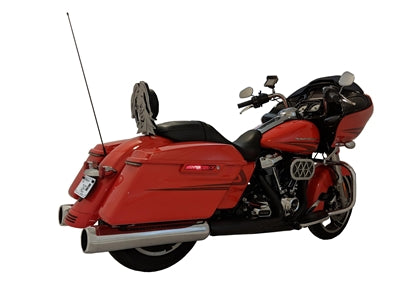 TAB Performance 4.5" B.A.M Stick Slip-On Mufflers for Harley Touring 2017 and up | Chrome