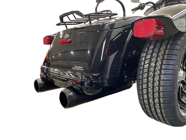 TAB Performance 4.5-inch black B.A.M. Stick mufflers - product view 2