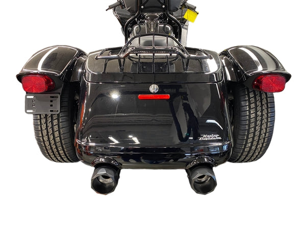 TAB Performance 4.5-inch black B.A.M. Stick mufflers - product view 3