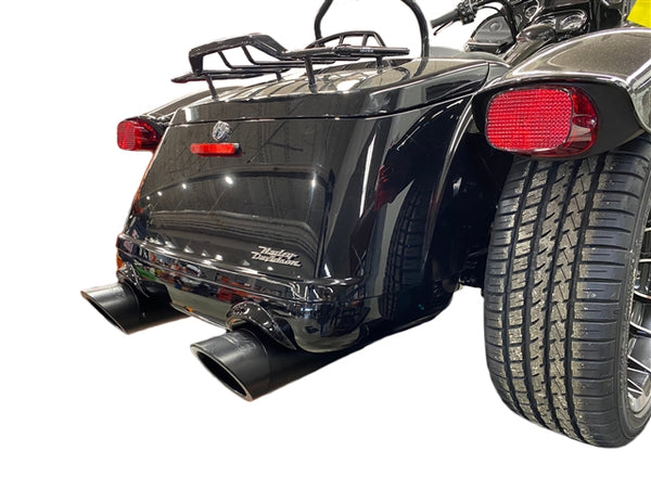 TAB Performance 4.5-inch black B.A.M. Stick mufflers - product view 4