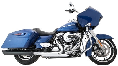 TAB Performance 4" B.A.M. Stick Slip-On Mufflers 1995-2016 Touring and 2009-Up Trikes | Black