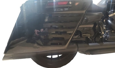 TAB Performance 50 Cal (5") Slip-On Mufflers, Black for Harley Touring