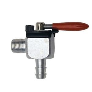 Moto Iron 1/4" NPT 90 Degree Male Fuel Valve/Petcock