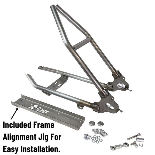 TC Bros Sportster Hardtail Kit For 2004-2013 by TC Bros. (Weld On) fits Stock 130-150 Tyre