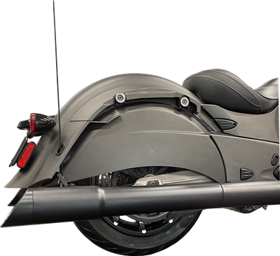 TAB Performance 4.5" Black B.A.M. Sticks Exhaust Pipes | Soft Bags