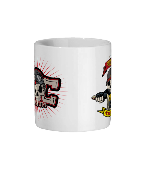 H&C Custom Dress for the Ride mug