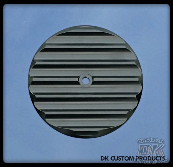 DK Custom Black Finned Cover for Outlaw HiFlow 606 Air Cleaner