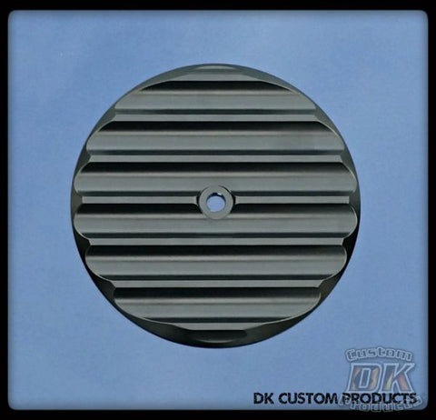 DK Custom Black Finned Cover for Outlaw HiFlow 606 Air Cleaner