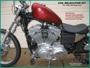 DK Custom 1995-2003 Sportster Coil Relocation Kit
