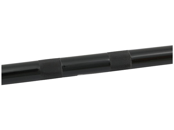 1" Drag Handlebar Dimpled Black Powder Coated 914.4 mm
