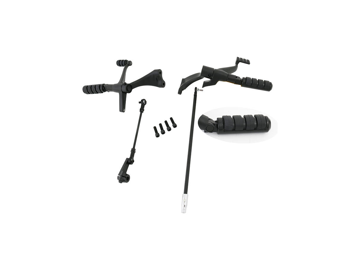 CCE Forward Control Kit for Sportster Black for '04-'13 Sportster