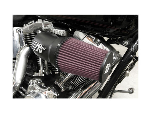 K&N AirCharger Air Intake Black Powder Coated