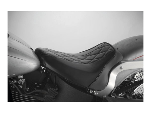 Le Pera Bare Bones Bel Air Solo Seat Black Vinyl