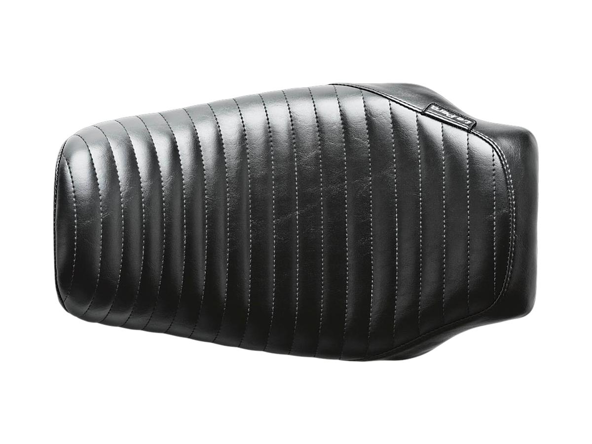 Le Pera Bare Bones LT Solo Seat Pleated Stitch Black Vinyl