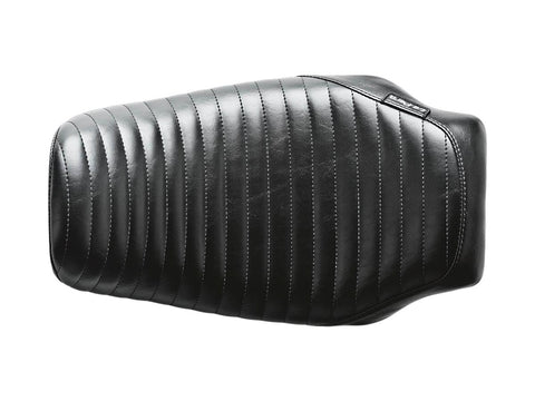 Le Pera Bare Bones LT Solo Seat Pleated Stitch Black Vinyl