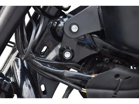 Flywheel Design 2" Tank Lift Kit for Sportster Models Black Powder Coated