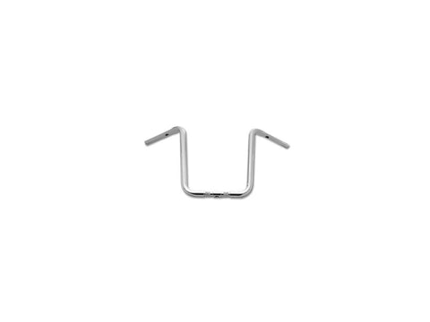 14 Standard Ape Hanger Handlebar Non-Dimpled 3-Hole Chrome 1 1/4" Throttle By Wire Throttle Cables